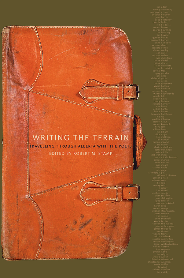 image of the book cover of Writing the Terrain: Travelling Through Alberta with the Poets