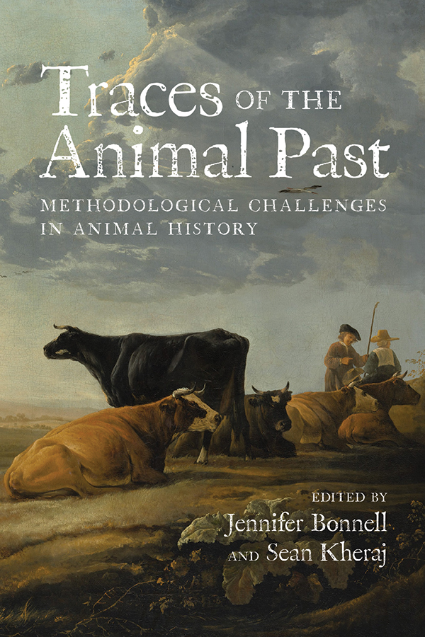 image of the book cover of Traces of the Animal Past