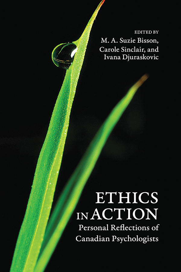 An image of the book cover for Ethics in Action