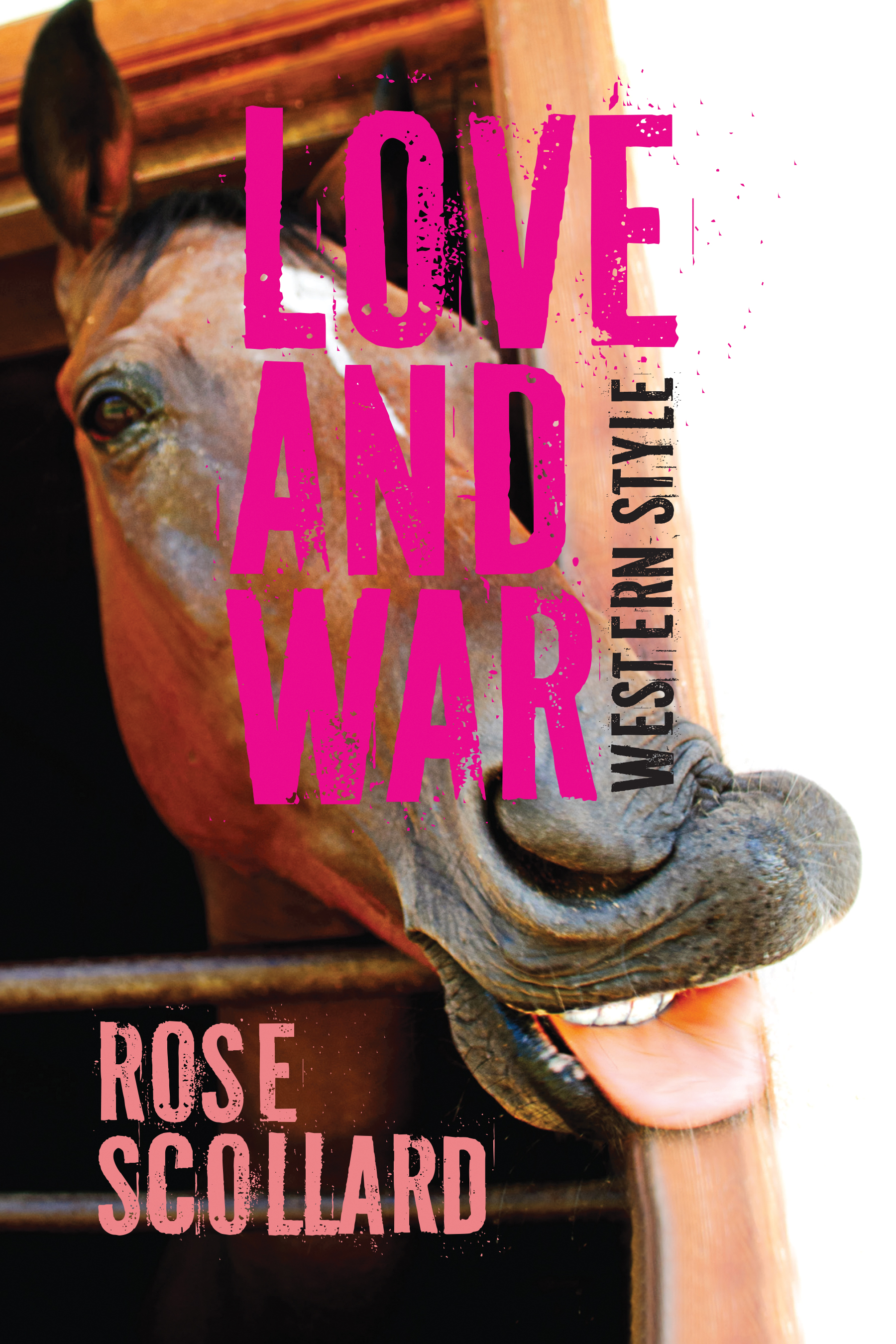 image of the book cover of Love and War Western Style